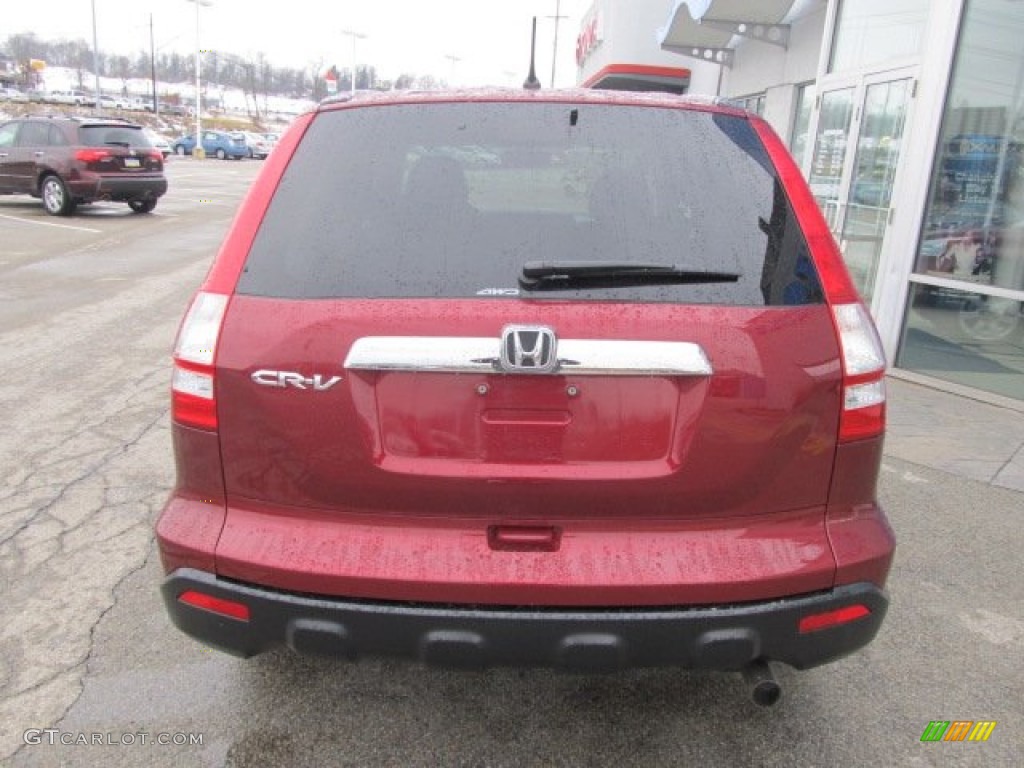 2008 CR-V EX 4WD - Tango Red Pearl / Gray photo #6
