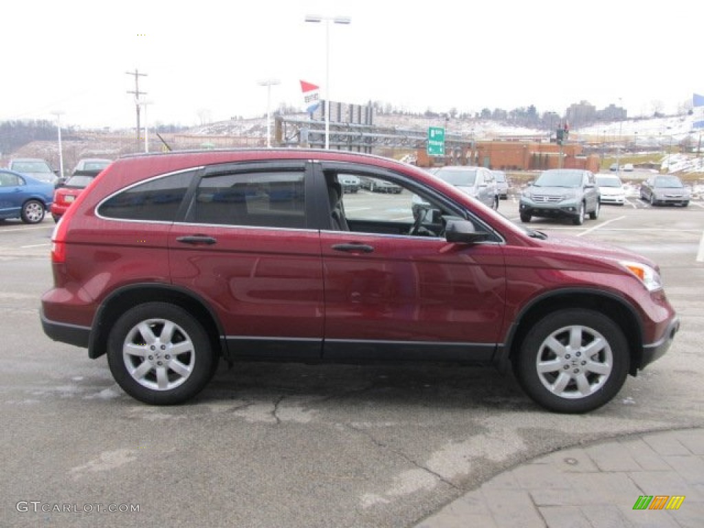 2008 CR-V EX 4WD - Tango Red Pearl / Gray photo #8