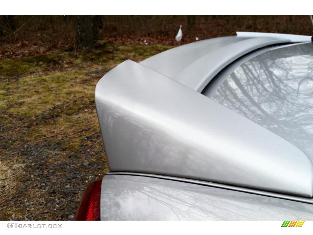 2003 Tiburon GT V6 - Super Silver / Black photo #9