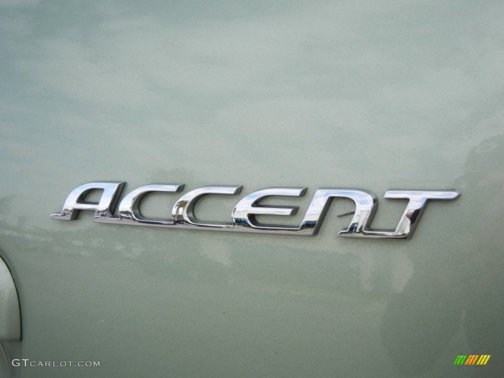 2007 Hyundai Accent GS Coupe Marks and Logos Photo #61035301