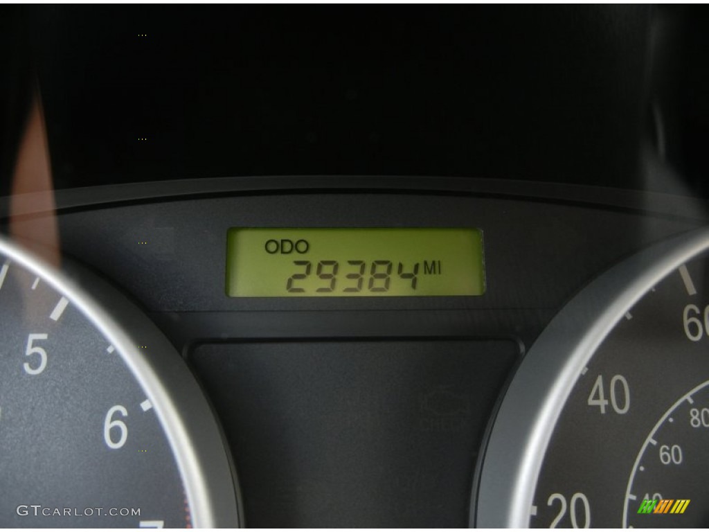 2007 Accent GS Coupe - Apple Green / Black photo #19