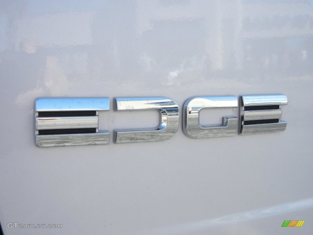 2012 Edge SEL EcoBoost - White Platinum Metallic Tri-Coat / Charcoal Black photo #4