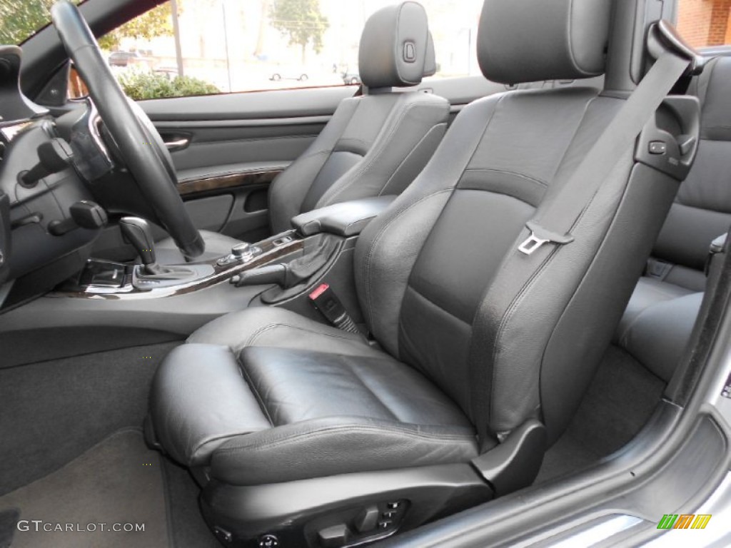 2009 BMW 3 Series 335i Convertible Front Seat Photo #61036197