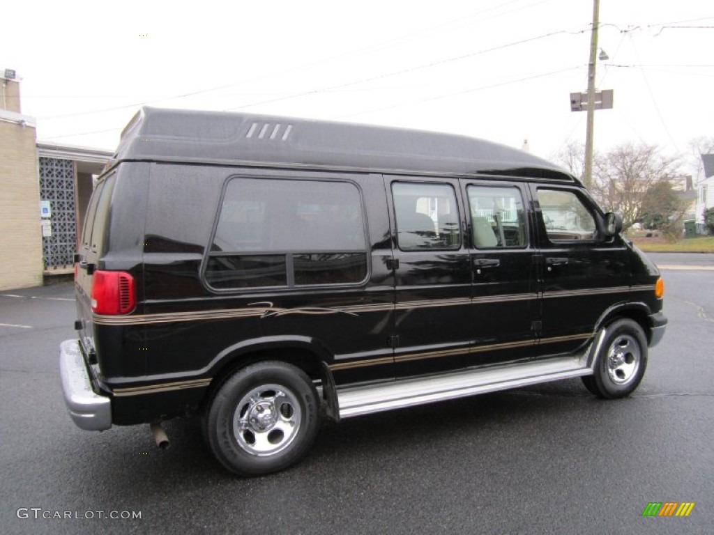2003 Ram Van 1500 Passenger Conversion - Black / Sandstone photo #8