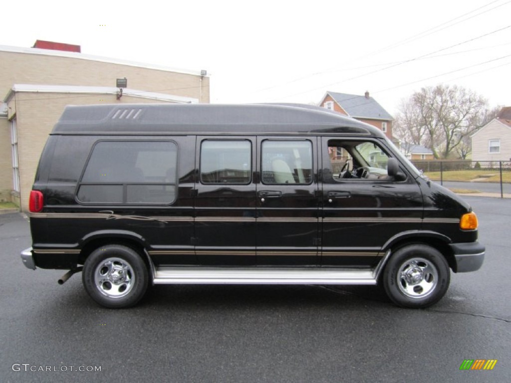 2003 Ram Van 1500 Passenger Conversion - Black / Sandstone photo #9