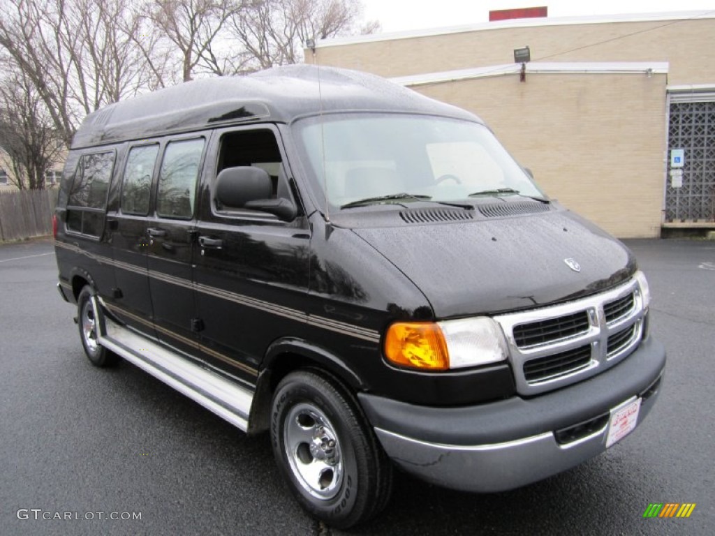 2003 Ram Van 1500 Passenger Conversion - Black / Sandstone photo #11
