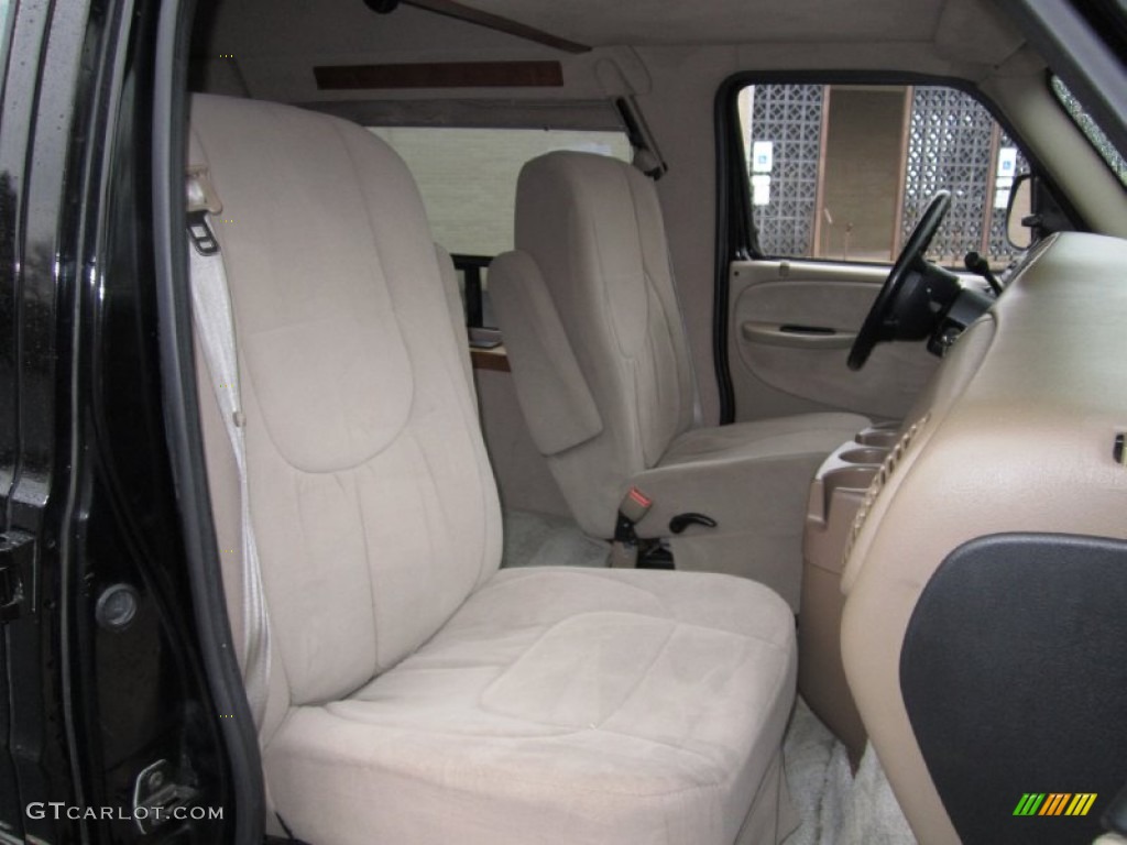2003 Ram Van 1500 Passenger Conversion - Black / Sandstone photo #14