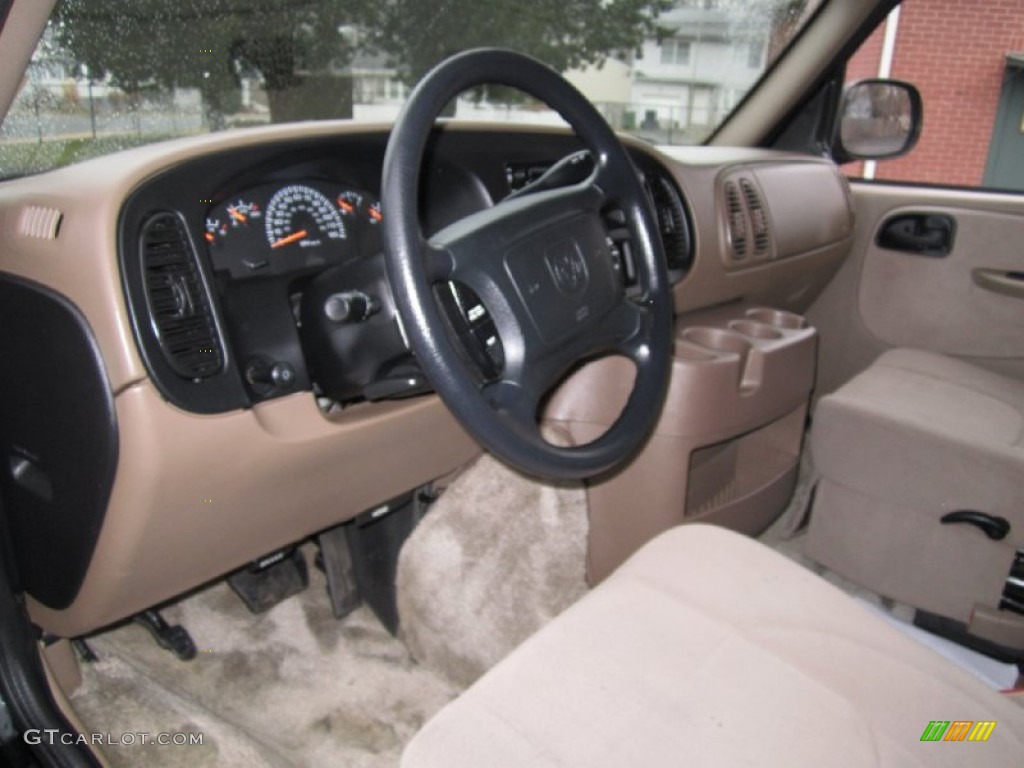 2003 Ram Van 1500 Passenger Conversion - Black / Sandstone photo #15