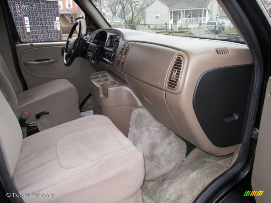 2003 Ram Van 1500 Passenger Conversion - Black / Sandstone photo #16