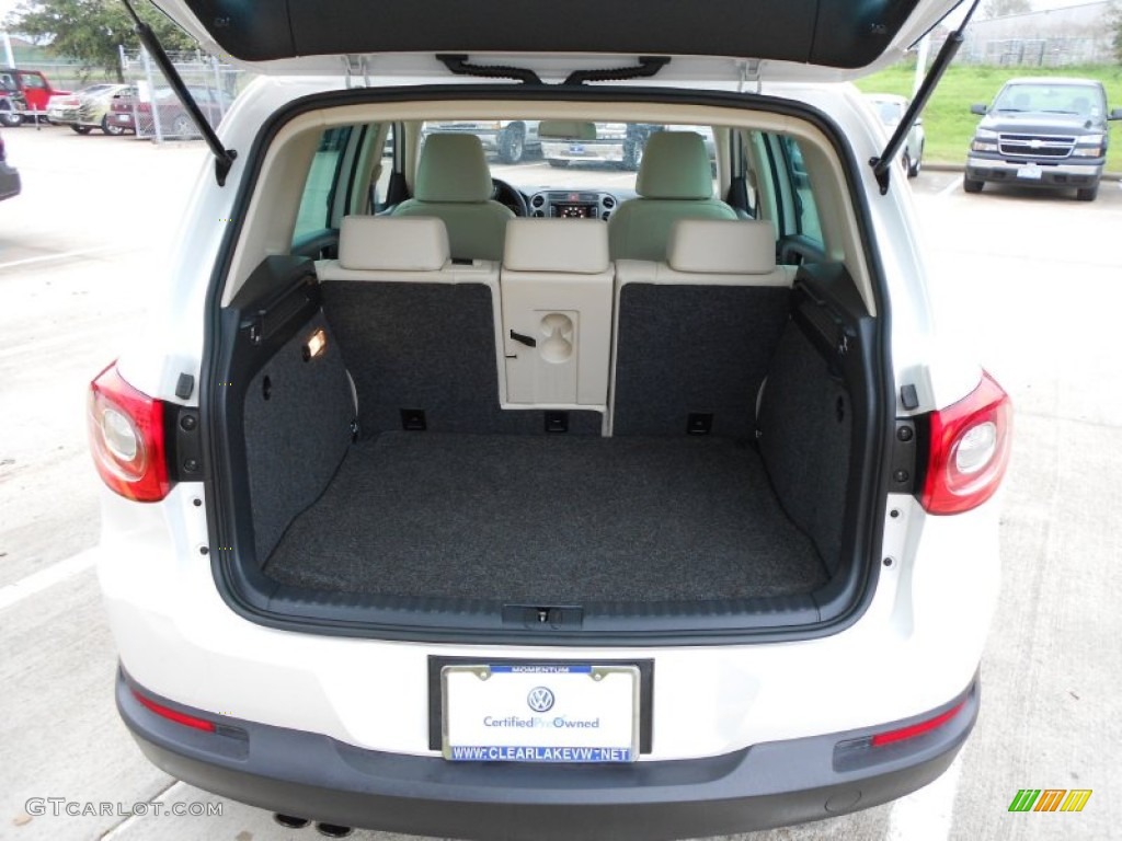 2011 Tiguan SEL - Candy White / Sandstone photo #10