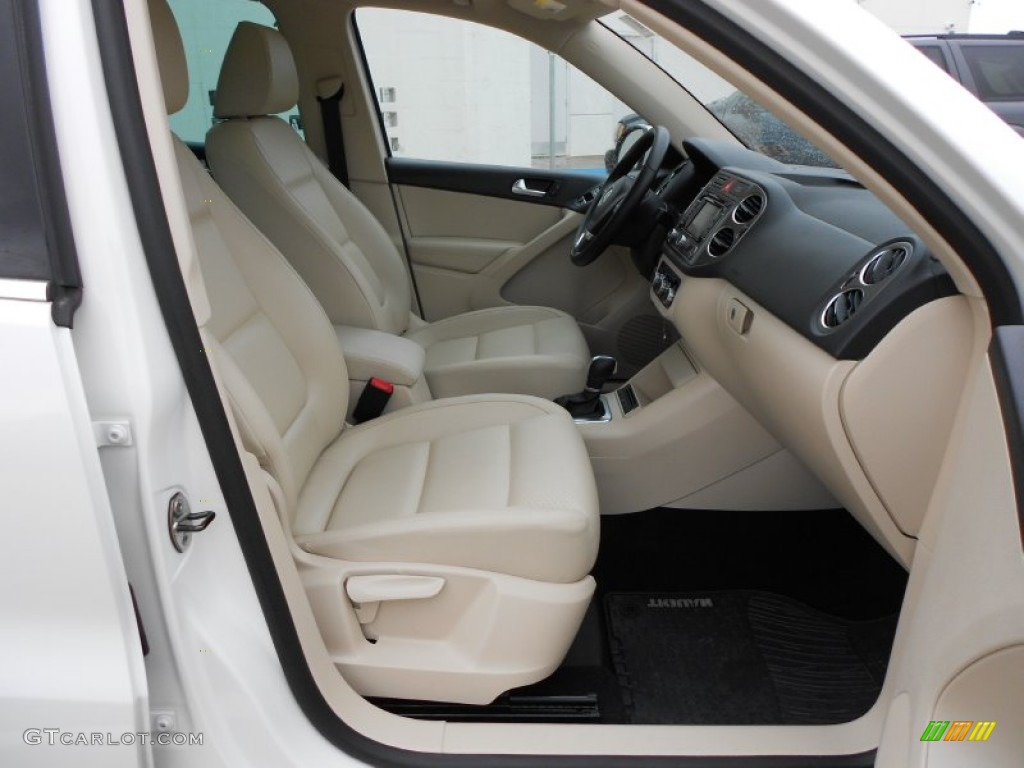 2011 Tiguan SEL - Candy White / Sandstone photo #16