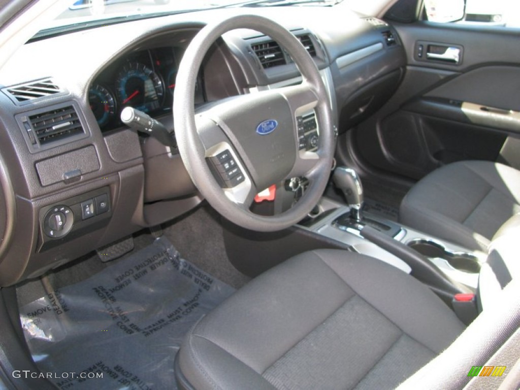 Charcoal Black Interior 2010 Ford Fusion SE Photo #61037929