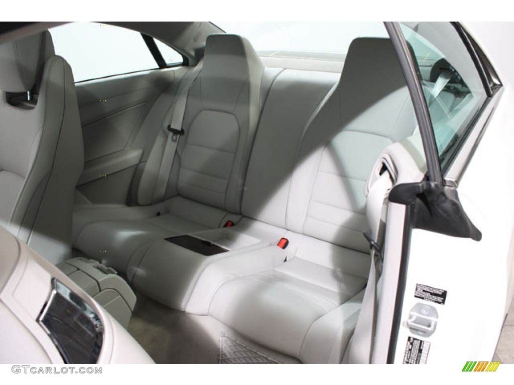 2010 E 350 Coupe - Arctic White / Ash Gray photo #15