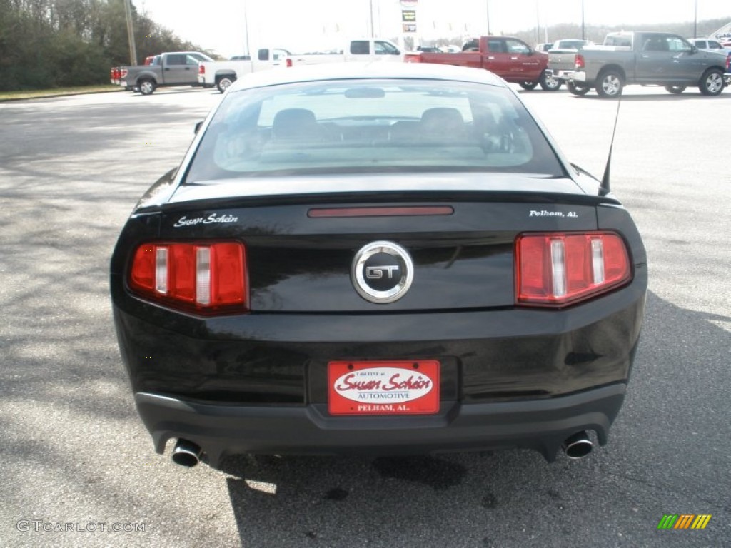 2011 Mustang GT Coupe - Ebony Black / Charcoal Black photo #10