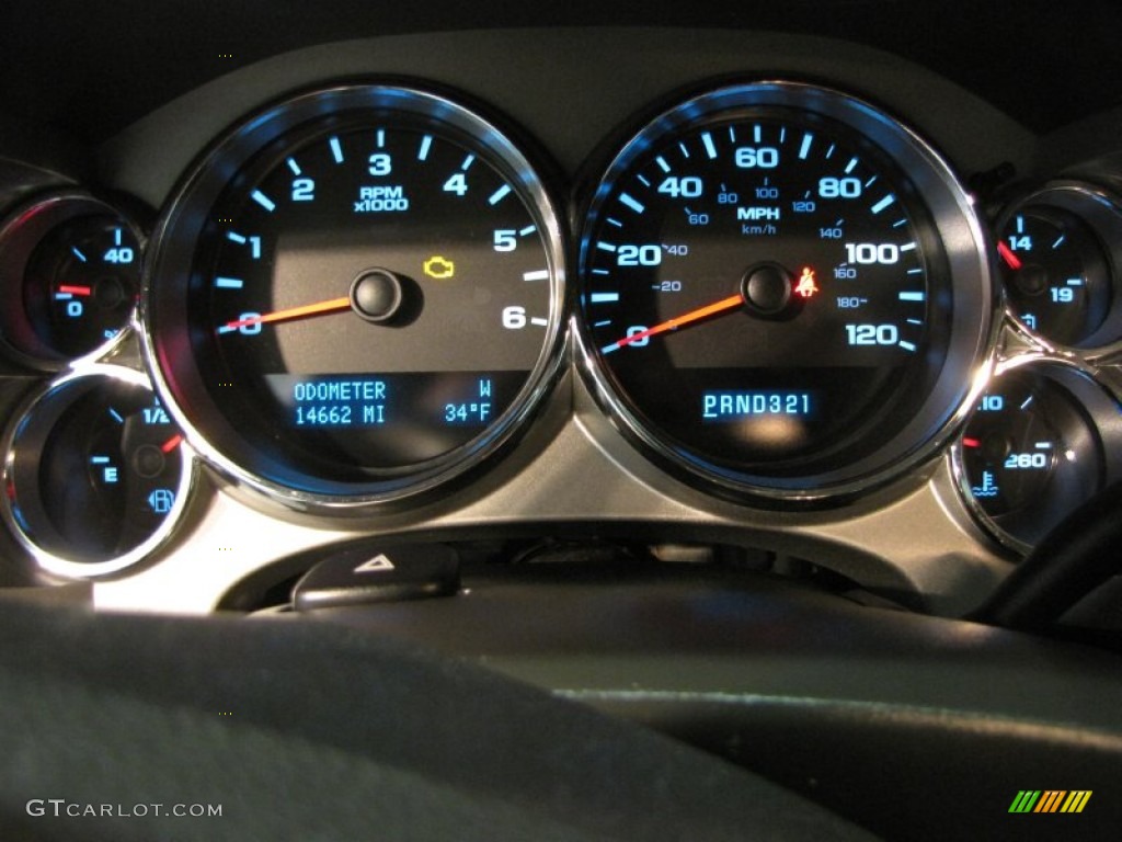 2011 Silverado 1500 LT Crew Cab 4x4 - Taupe Gray Metallic / Ebony photo #21