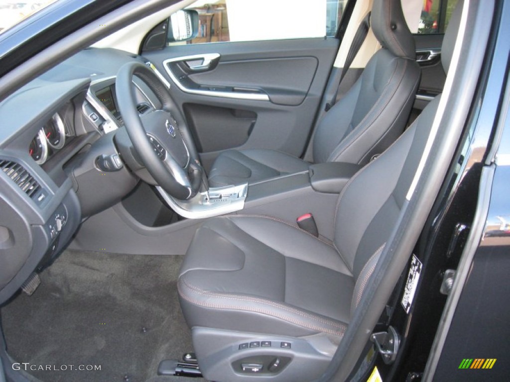 Off Black Interior 2012 Volvo XC60 T6 AWD Photo #61040521