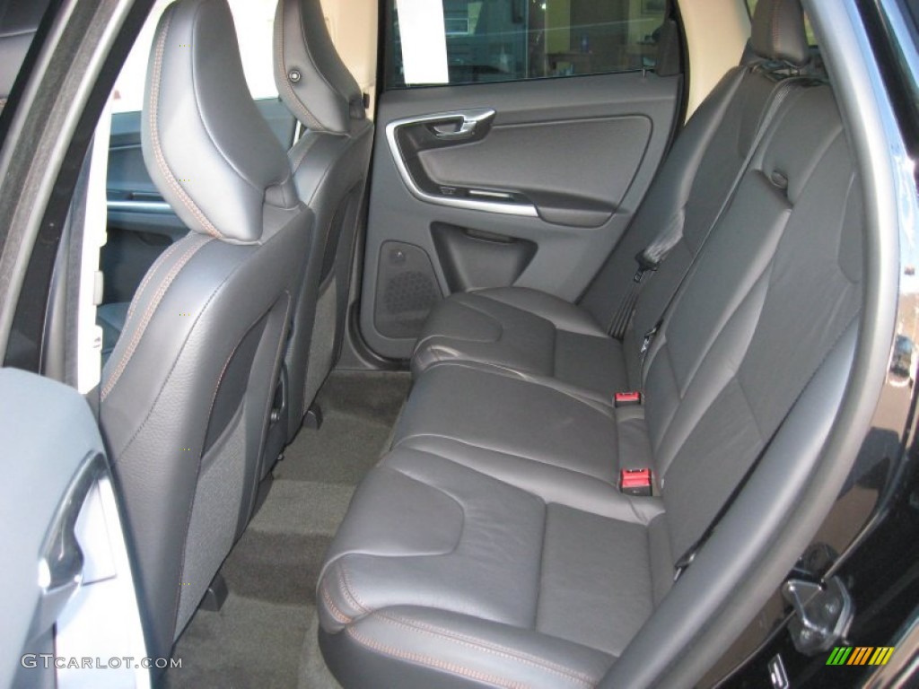 Off Black Interior 2012 Volvo XC60 T6 AWD Photo #61040548