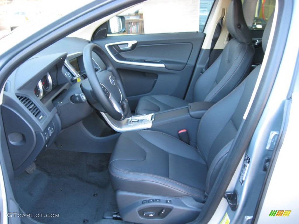 Off Black Interior 2012 Volvo XC60 T6 AWD Photo #61041022