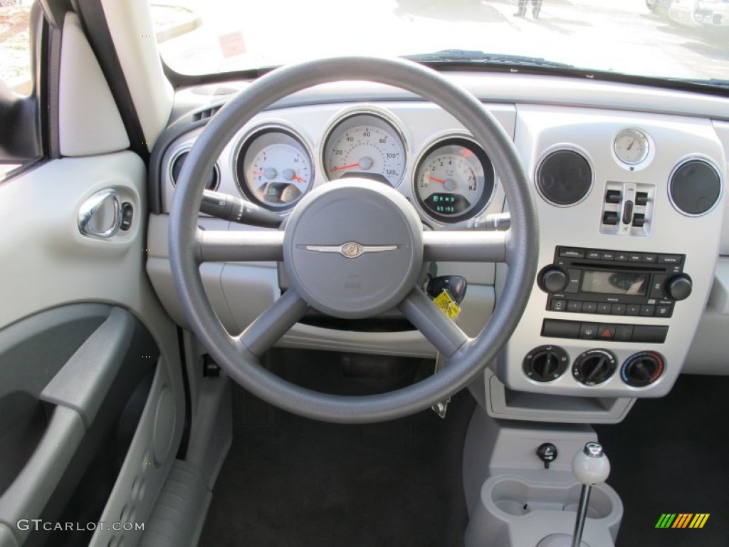 2007 Chrysler PT Cruiser Touring Pastel Slate Gray Dashboard Photo #61041613