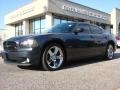 2008 Steel Blue Metallic Dodge Charger R/T  photo #2