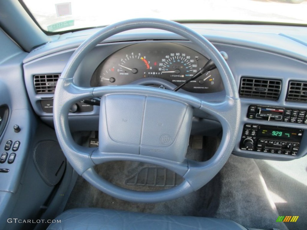 1996 Buick Regal Sedan Blue Steering Wheel Photo 61041730