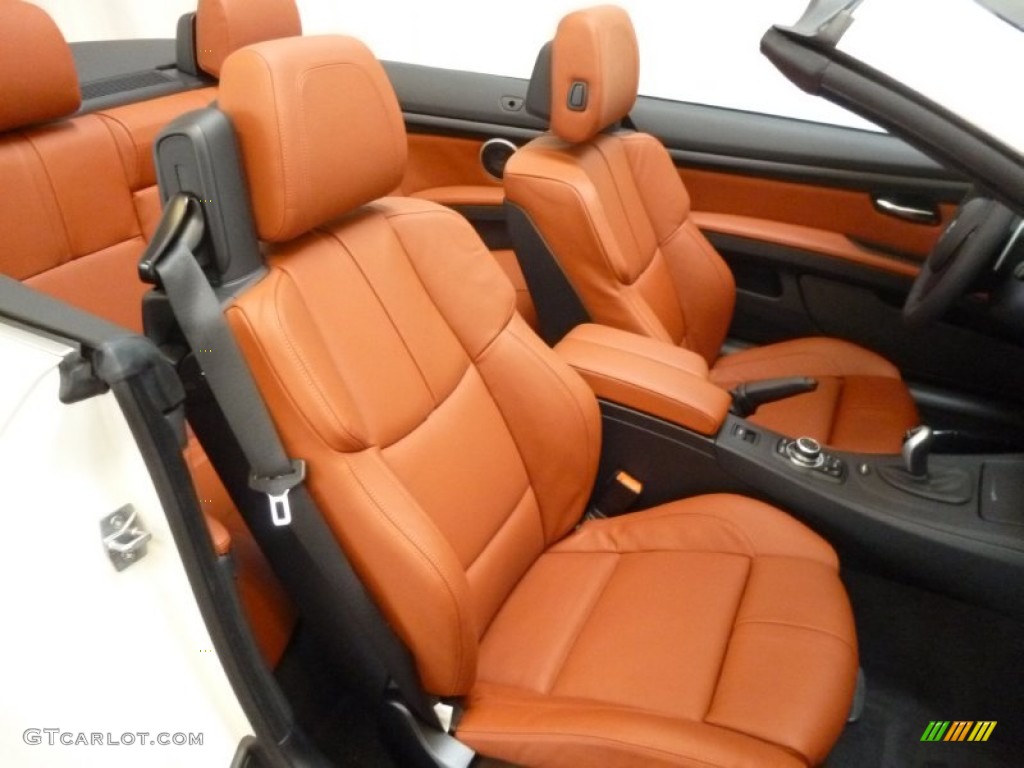 Fox Red Interior 2012 BMW M3 Convertible Photo #61043278