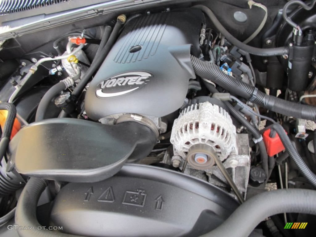 2004 GMC Sierra 1500 Extended Cab 4.8 Liter OHV 16-Valve Vortec V8 Engine Photo #61043415