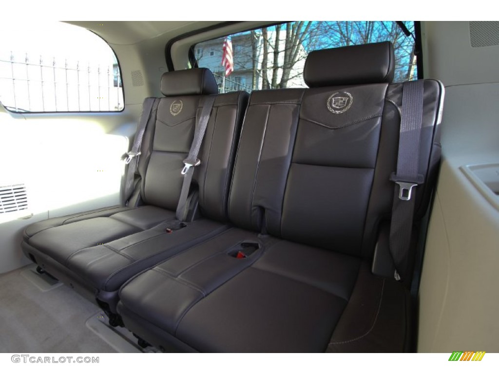 2010 Cadillac Escalade Platinum AWD Rear Seat Photo #61043446