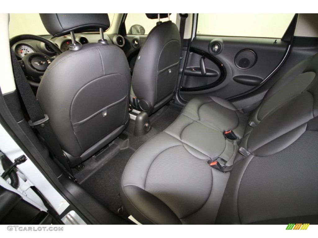 Carbon Black Interior 2012 Mini Cooper Countryman Photo #61043500