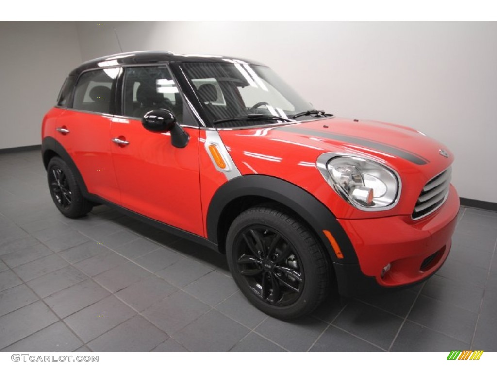 Pure Red 2012 Mini Cooper Countryman Exterior Photo #61043803