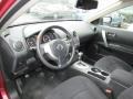 Black 2010 Nissan Rogue S AWD 360 Value Package Interior Color