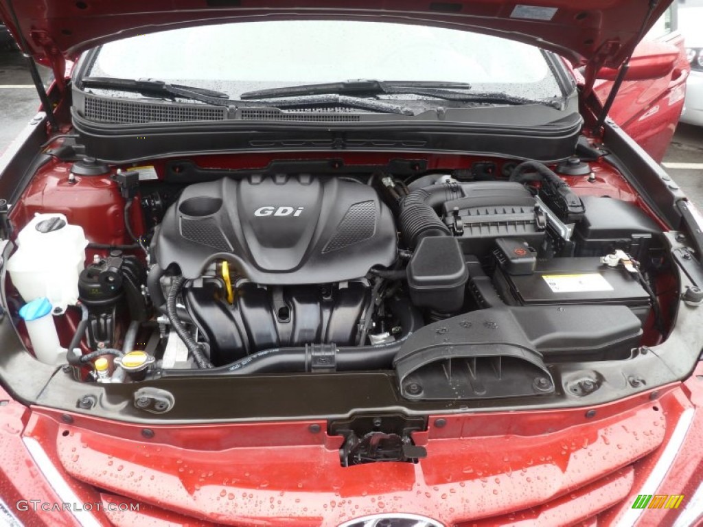 2011 Hyundai Sonata GLS 2.4 Liter GDI DOHC 16-Valve CVVT 4 Cylinder Engine Photo #61044634