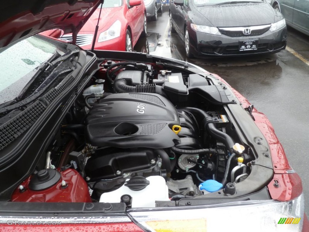 2011 Hyundai Sonata GLS 2.4 Liter GDI DOHC 16-Valve CVVT 4 Cylinder Engine Photo #61044643