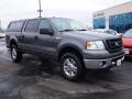 2008 Dark Shadow Grey Metallic Ford F150 XLT SuperCrew 4x4  photo #2