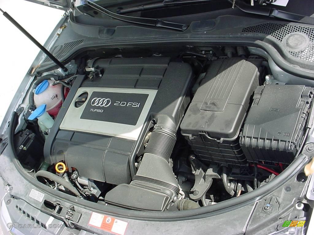 2008 A3 2.0T - Ice Silver Metallic / Black photo #13