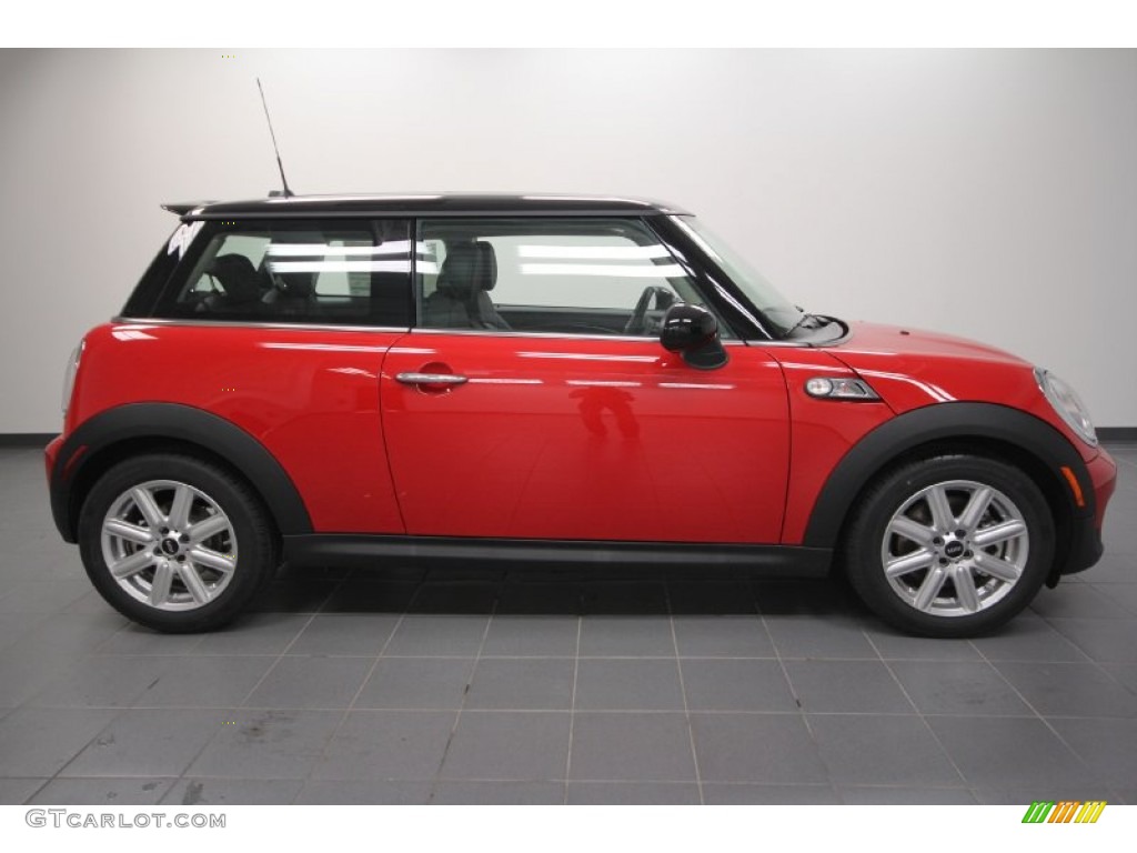 Chili Red 2012 Mini Cooper S Hardtop Exterior Photo #61045048