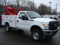 2012 Oxford White Ford F350 Super Duty XL Regular Cab 4x4  photo #4