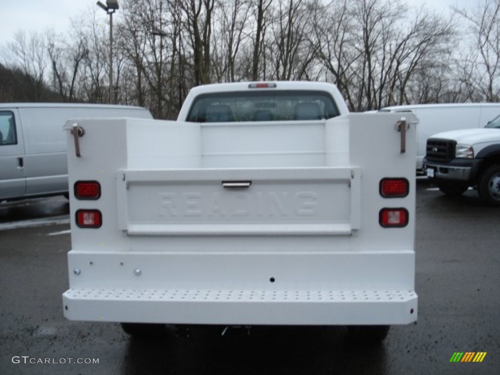 2012 F350 Super Duty XL Regular Cab 4x4 - Oxford White / Steel photo #7