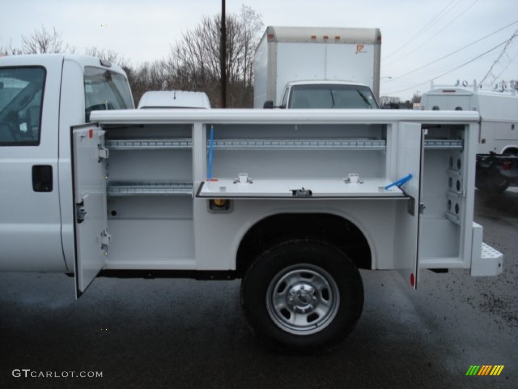 2012 F350 Super Duty XL Regular Cab 4x4 - Oxford White / Steel photo #16