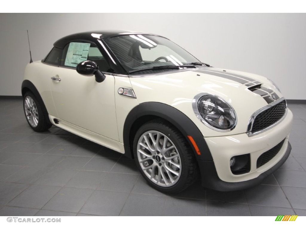 Pepper White 2012 Mini Cooper S Coupe Exterior Photo #61045255