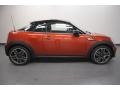 Spice Orange Metallic 2012 Mini Cooper S Coupe Exterior