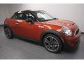 2012 Spice Orange Metallic Mini Cooper S Coupe  photo #6