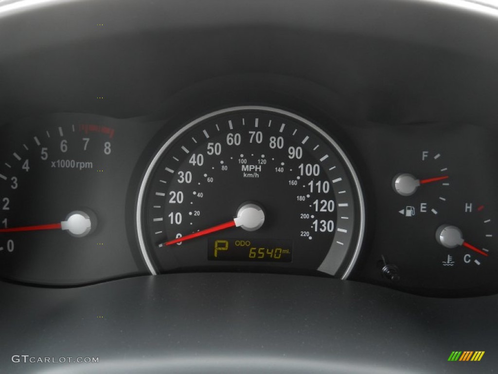 2012 Kia Sedona LX Gauges Photos