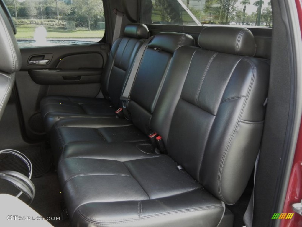 Ebony Interior 2007 Chevrolet Avalanche LTZ 4WD Photo #61046462