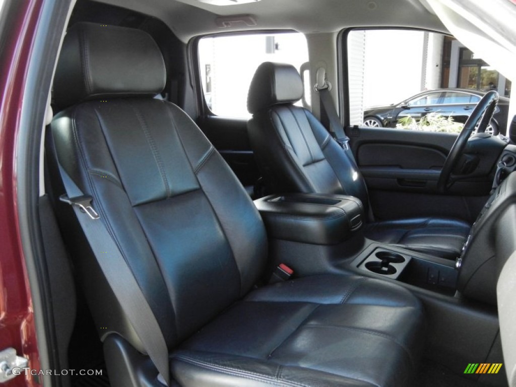 Ebony Interior 2007 Chevrolet Avalanche LTZ 4WD Photo #61046494