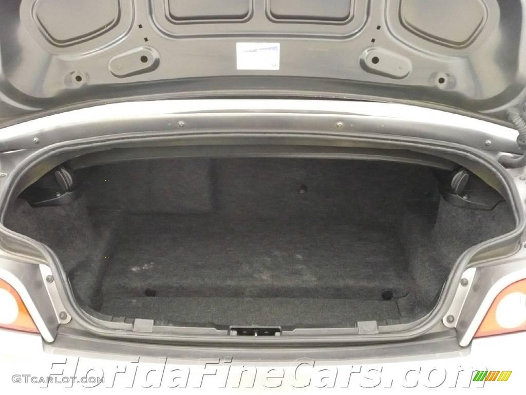 2003 Z4 2.5i Roadster - Sterling Grey Metallic / Black photo #11