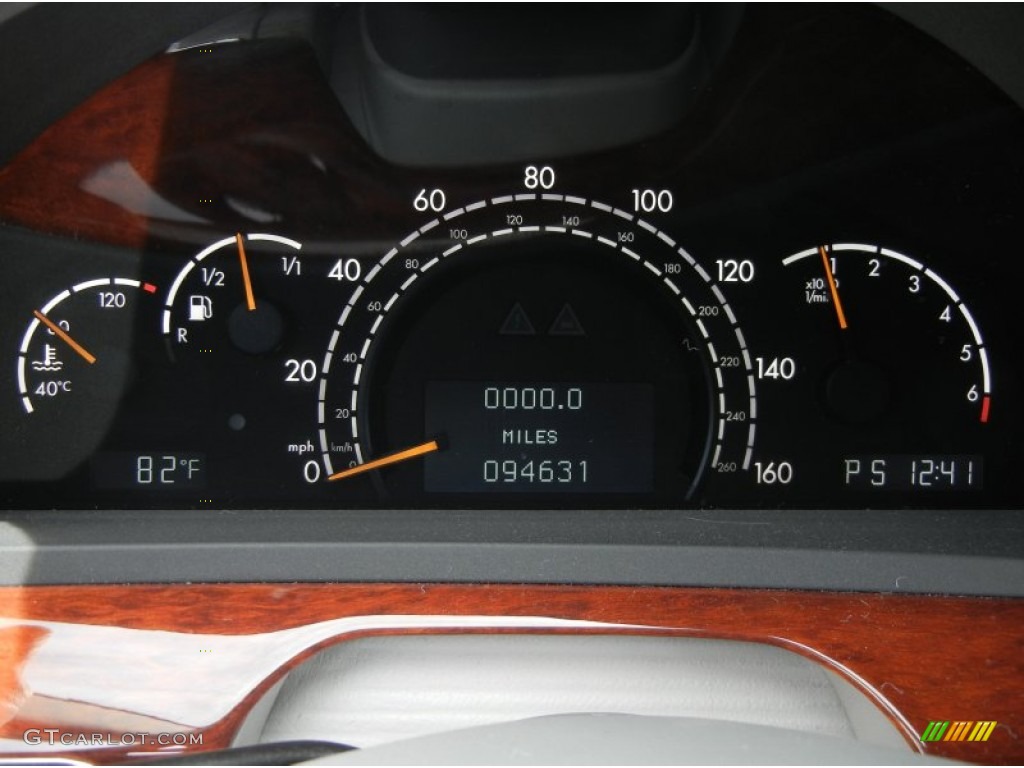 2006 Mercedes-Benz S 350 Sedan Gauges Photo #61046767