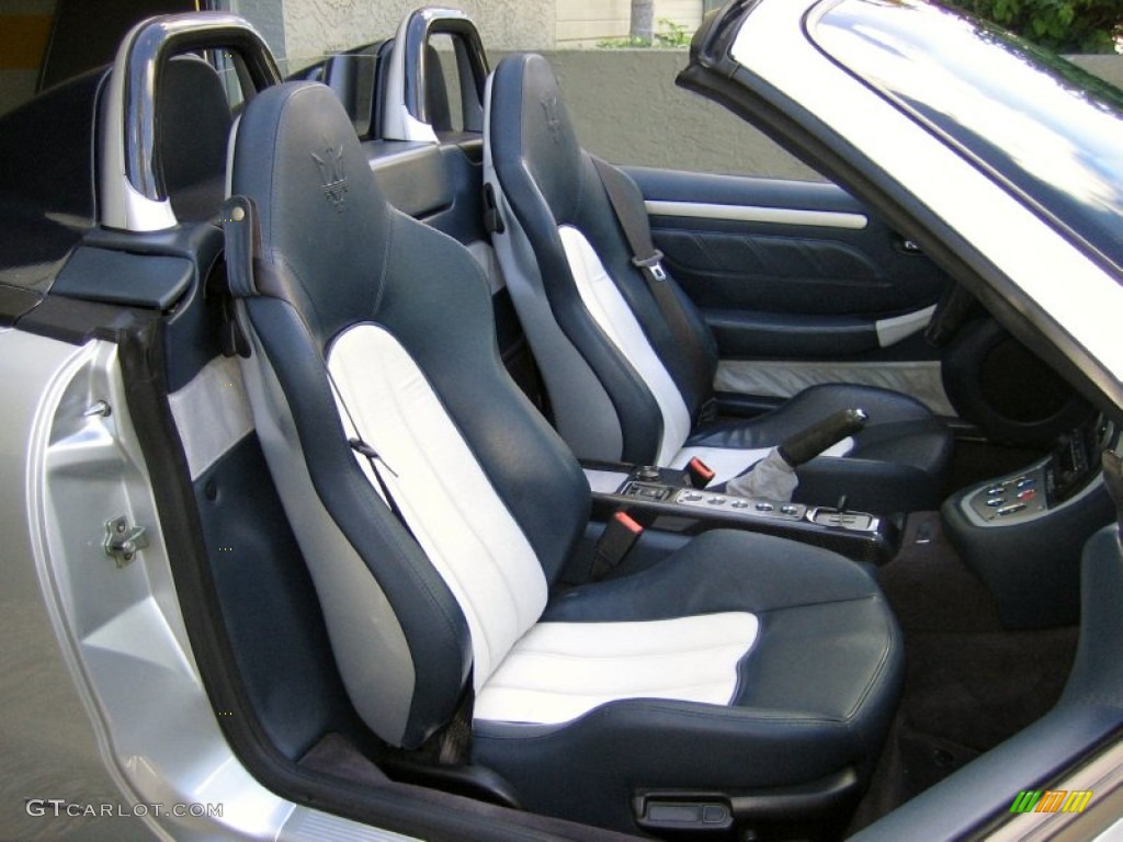 Blu Navy Interior 2005 Maserati Spyder Cambiocorsa 90th Anniversary Photo #61047727