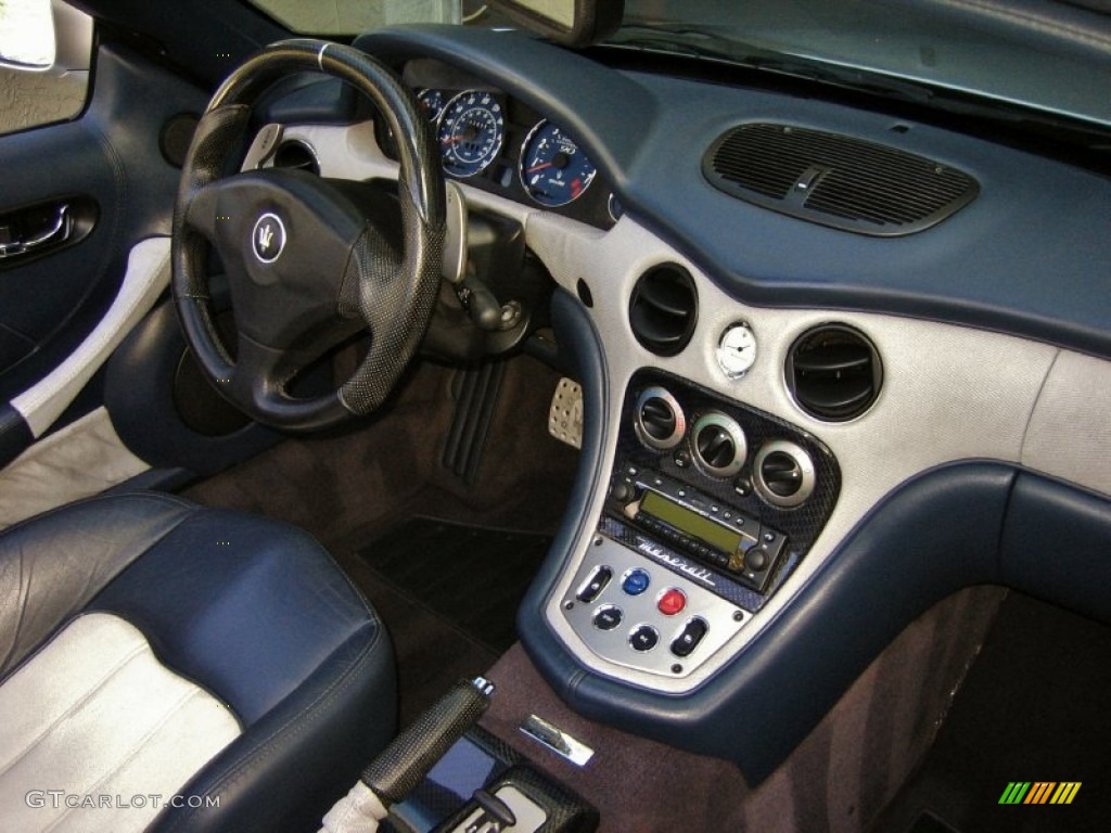 Blu Navy Interior 2005 Maserati Spyder Cambiocorsa 90th Anniversary Photo #61047787