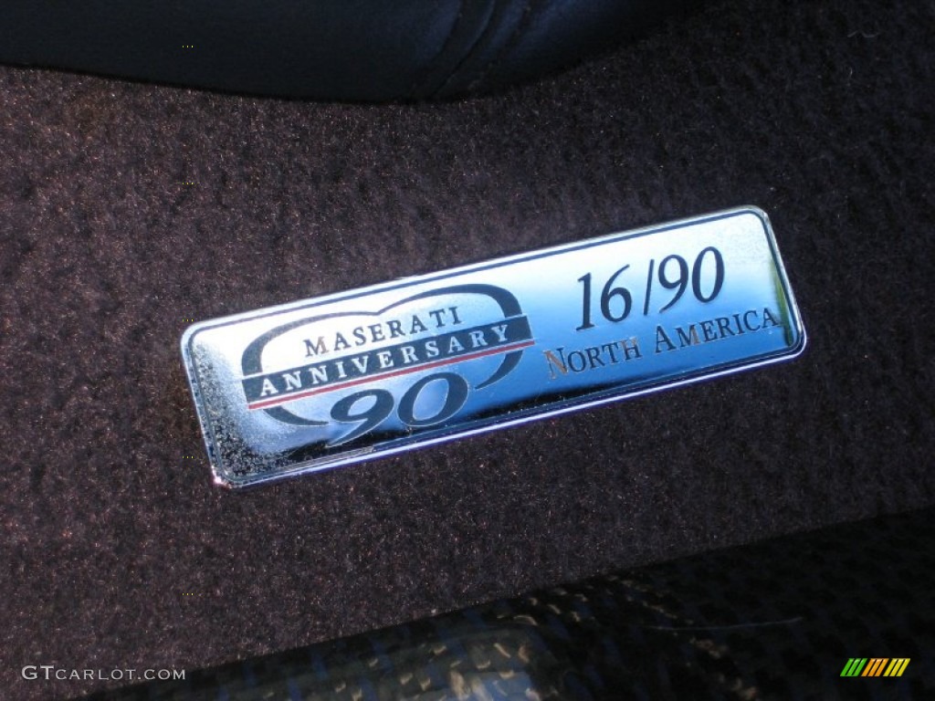 2005 Maserati Spyder Cambiocorsa 90th Anniversary Marks and Logos Photo #61047842